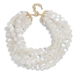 BaubleBarCassarah Beaded Necklace (Ivory)